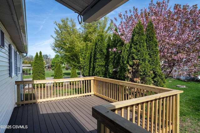 302 Walnut St, Selinsgrove, PA 17870 - deck featuring a yard