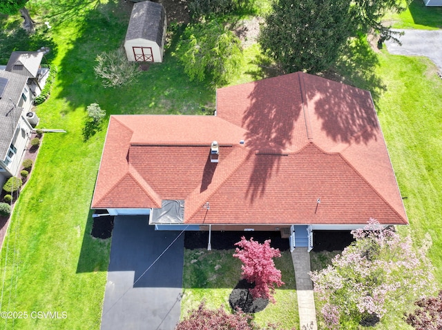 125 Knights Dr, Bloomsburg, PA 17815 - drone / aerial view