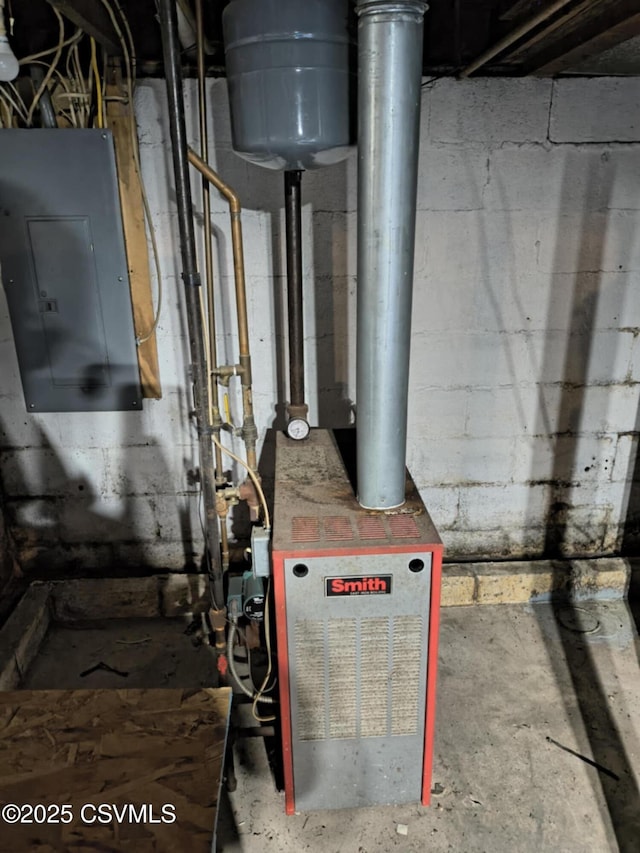 705 N 7th St, Sunbury, PA 17801 - utility room featuring electric panel