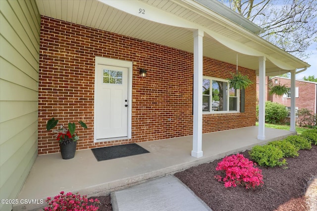92 Valley View Rd, Lewisburg, PA 17837 - doorway to property featuring covered porch