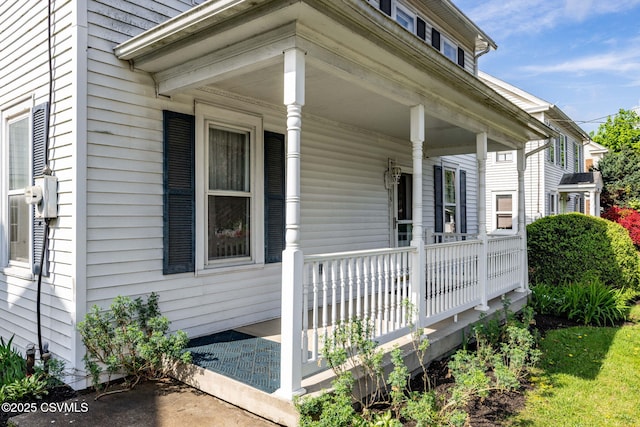 341 Dewart St, Danville, PA 17821 - view of side of property featuring covered porch