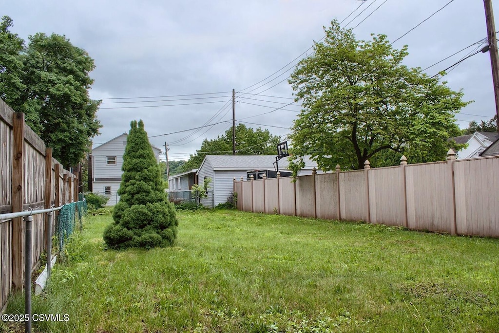 124 S 4th St, Sunbury, PA 17801 - view of yard