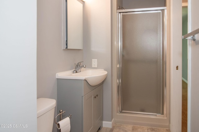 78 Trillium Ln, Danville, PA 17821 - full bath with a shower stall, vanity, and toilet