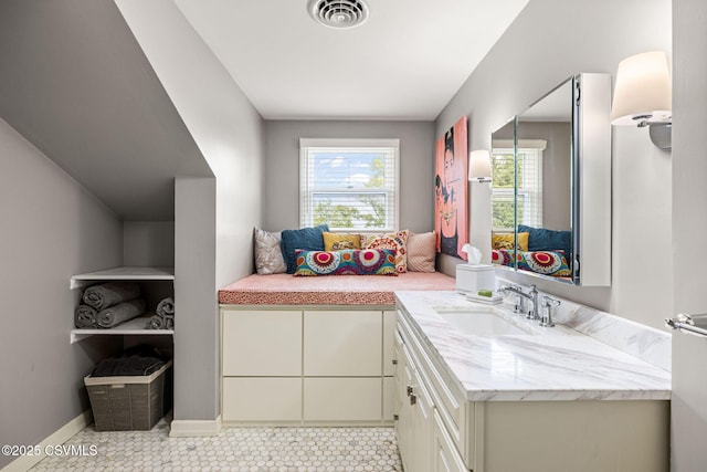 304 Hardscrabble Ln, Lewisburg, PA 17837 - bathroom with vanity and baseboards