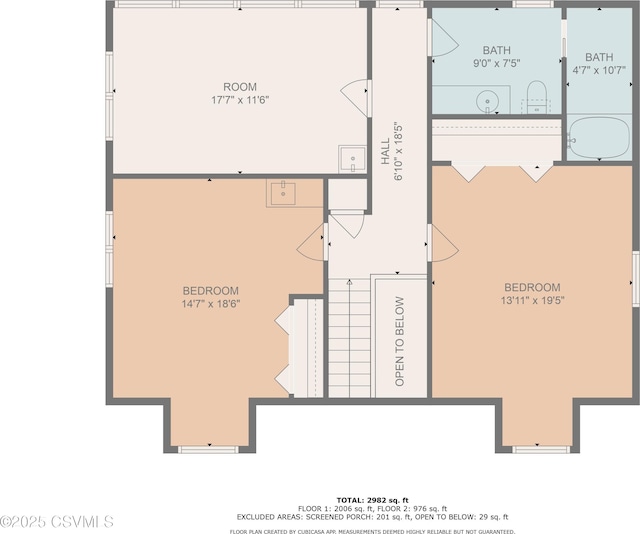 floor plan / room layout