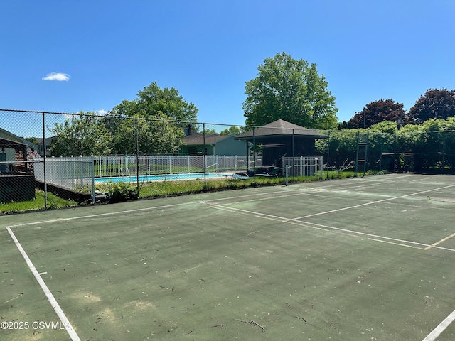 110 W 7 Th St, Mifflinville, PA 18631 - view of tennis court with a community pool