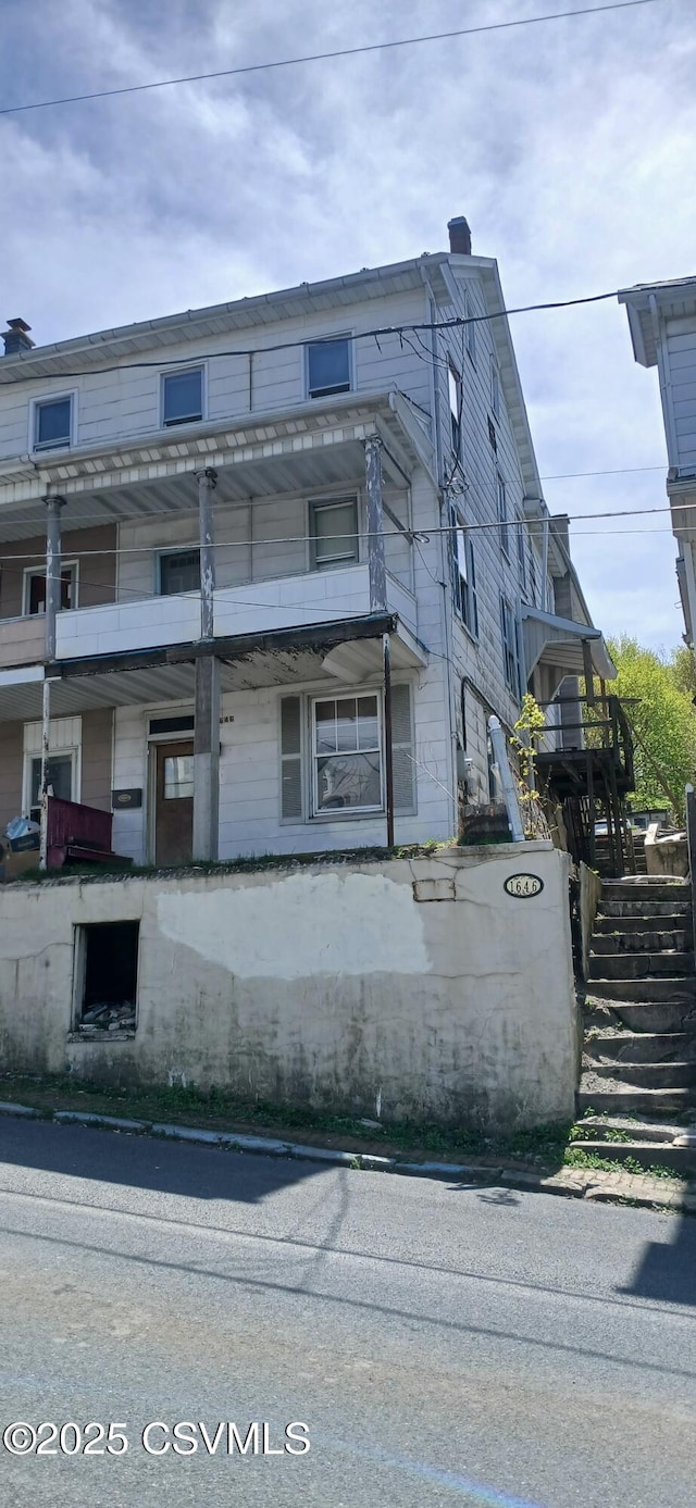view of property