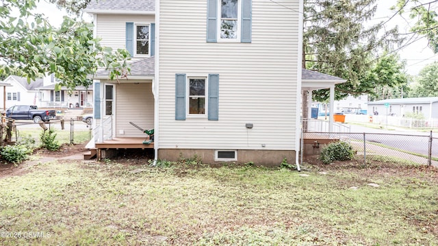 501 E 8th St, Berwick, PA 18603 - rear view of house with roof with shingles