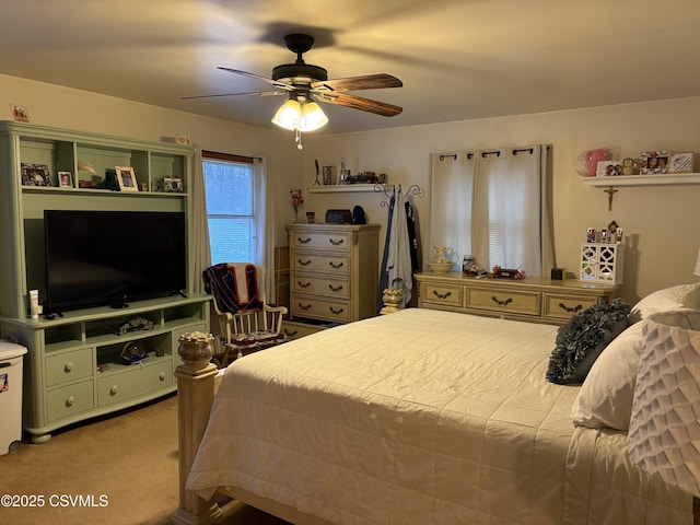 34 Fowlersville Rd, Bloomsburg, PA 17815 - bedroom with light carpet and ceiling fan