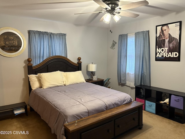 34 Fowlersville Rd, Bloomsburg, PA 17815 - carpeted bedroom with a ceiling fan