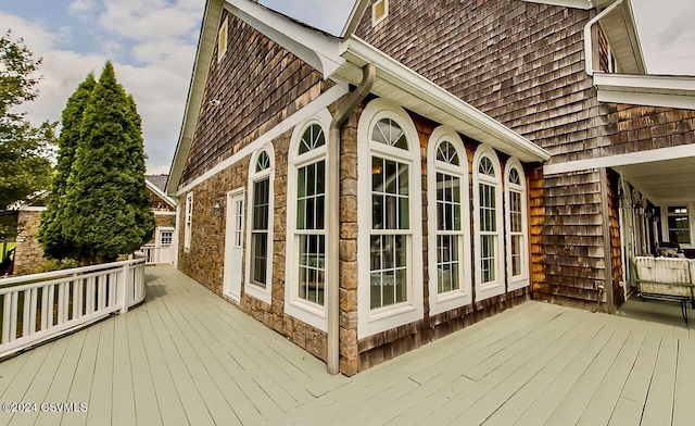 207 Klinger Hill Rd, Benton, PA 17814 - view of deck