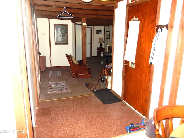 158 Apple Aly, Benton, PA 17814 - hallway with carpet floors