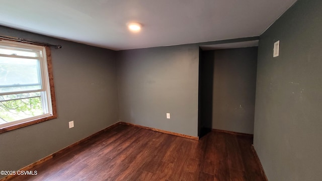 4523 State Route 61, Paxinos, PA 17860 - empty room with wood finished floors and baseboards
