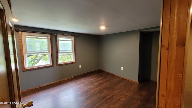 4523 State Route 61, Paxinos, PA 17860 - unfurnished room with dark wood-type flooring and baseboards