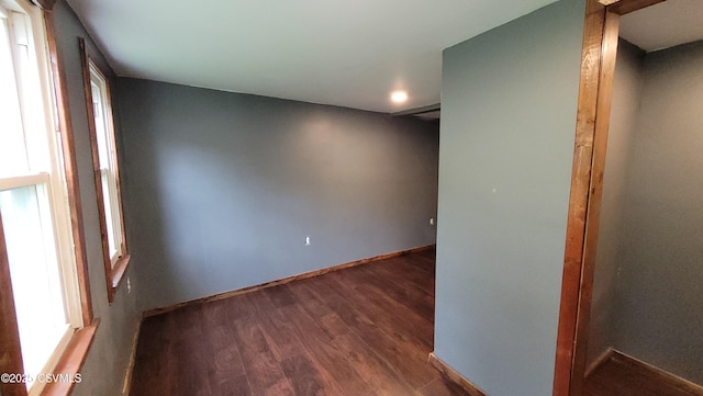 4523 State Route 61, Paxinos, PA 17860 - spare room with wood finished floors and baseboards