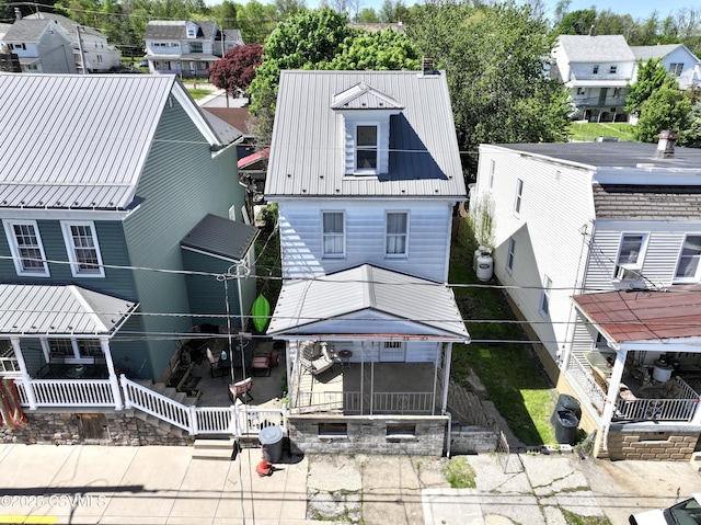 303 Melrose St, Marion Heights, PA 17832 - aerial perspective of suburban area