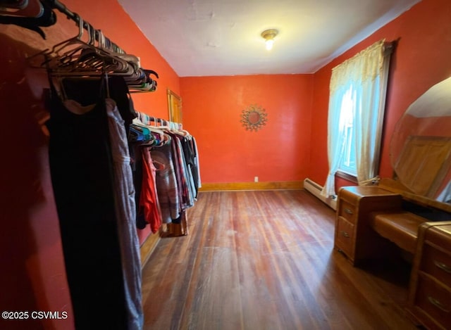 303 Melrose St, Marion Heights, PA 17832 - walk in closet with wood finished floors