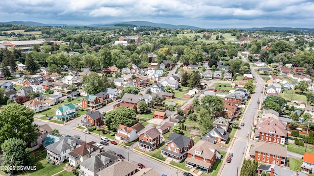206 Orange St, Selinsgrove, PA 17870 - aerial view of residential area with a mountainous background