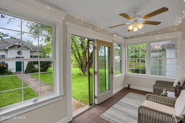 288 Broadway St, Turbotville, PA 17772 - sunroom / solarium with tile patterned flooring and baseboards
