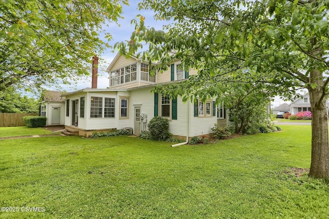 288 Broadway St, Turbotville, PA 17772 - back of house with a chimney