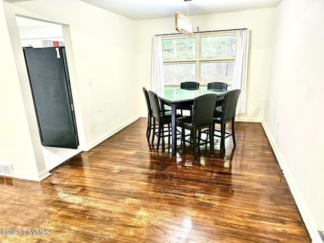 43 Red Oak Dr, Danville, PA 17821 - dining space featuring wood finished floors and baseboards