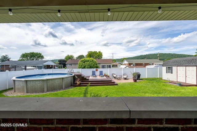 937 E 10th St, Berwick, PA 18603 - view of swimming pool featuring a wooden deck