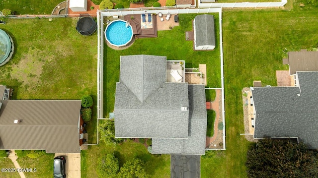 937 E 10th St, Berwick, PA 18603 - bird's eye view of a pool area
