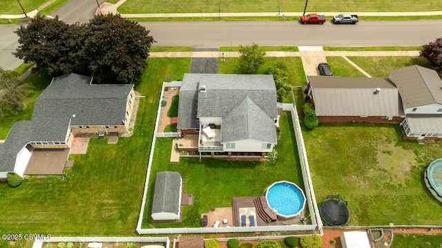 937 E 10th St, Berwick, PA 18603 - bird's eye view of a pool