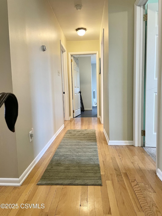 3014 Smoketown Rd, Lewisburg, PA 17837 - corridor featuring hardwood / wood-style floors and baseboards