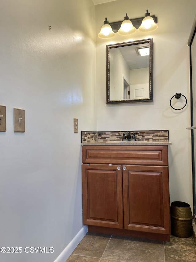 3014 Smoketown Rd, Lewisburg, PA 17837 - bathroom with vanity and baseboards