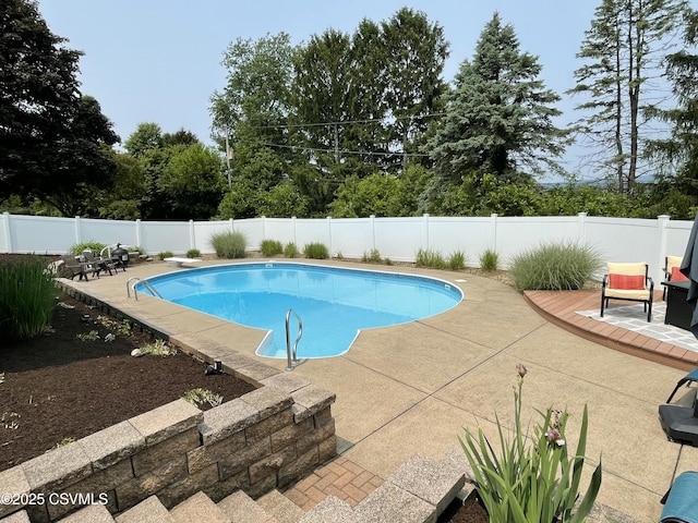 3014 Smoketown Rd, Lewisburg, PA 17837 - view of swimming pool with a patio area and a fenced backyard