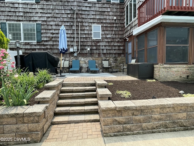 3014 Smoketown Rd, Lewisburg, PA 17837 - view of patio / terrace featuring cooling unit
