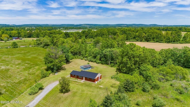 2196 Continental Blvd, Danville, PA 17821 - overview of rural landscape featuring a forest