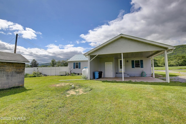 4123 Troxelville Rd, Middleburg, PA 17842 - back of house with a patio