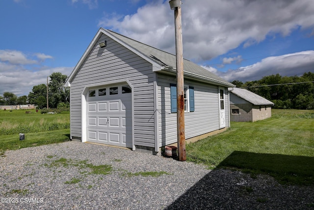 4123 Troxelville Rd, Middleburg, PA 17842 - detached garage featuring driveway