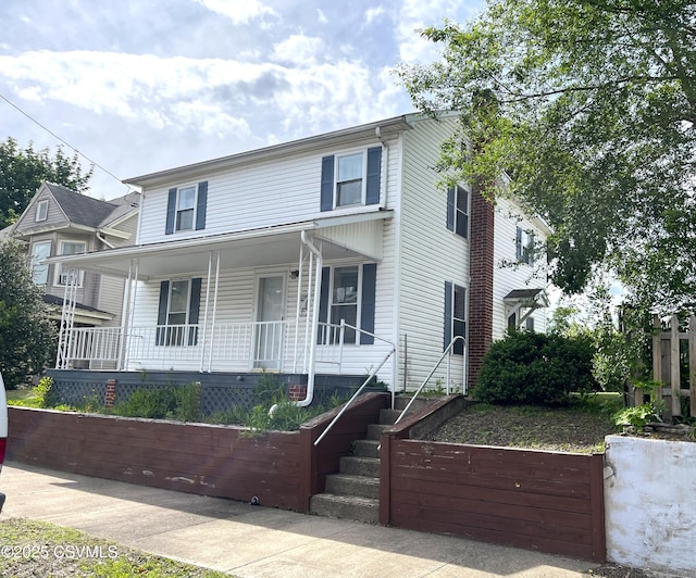 433 E 6th St, Berwick, PA 18603 - view of front of house featuring a porch