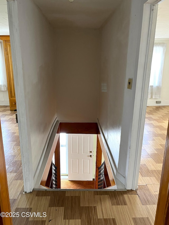 433 E 6th St, Berwick, PA 18603 - stairway featuring wood finished floors