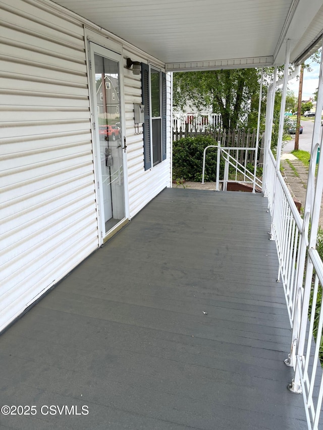 433 E 6th St, Berwick, PA 18603 - view of wooden porch