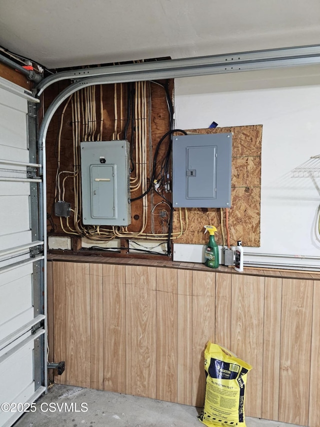 1605 W Montgomery St, Coal Township, PA 17866 - utility room with electric panel