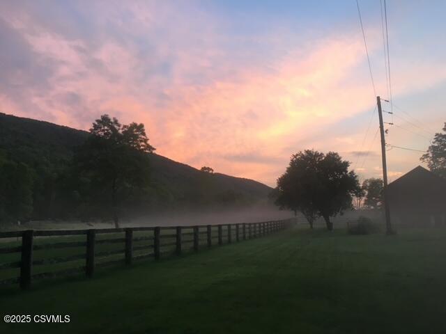 2852 State Route 487, Orangeville, PA 17859 - view of yard with a mountain view