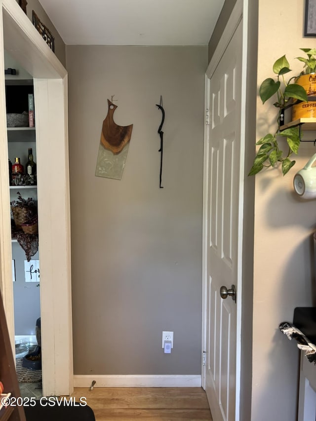 220 Spring Lake Crst, Watsontown, PA 17777 - detailed view of wood finished floors and baseboards