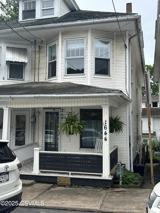 1644 W Walnut St, Coal Township, PA 17866 - view of front of home with covered porch