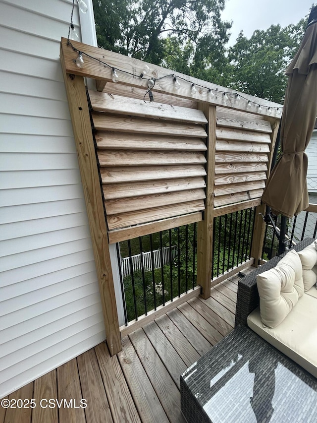 1644 W Walnut St, Coal Township, PA 17866 - view of wooden deck