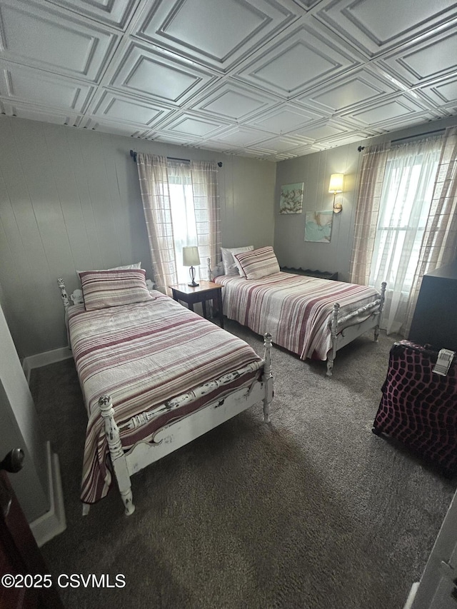 1644 W Walnut St, Coal Township, PA 17866 - bedroom featuring an ornate ceiling and carpet