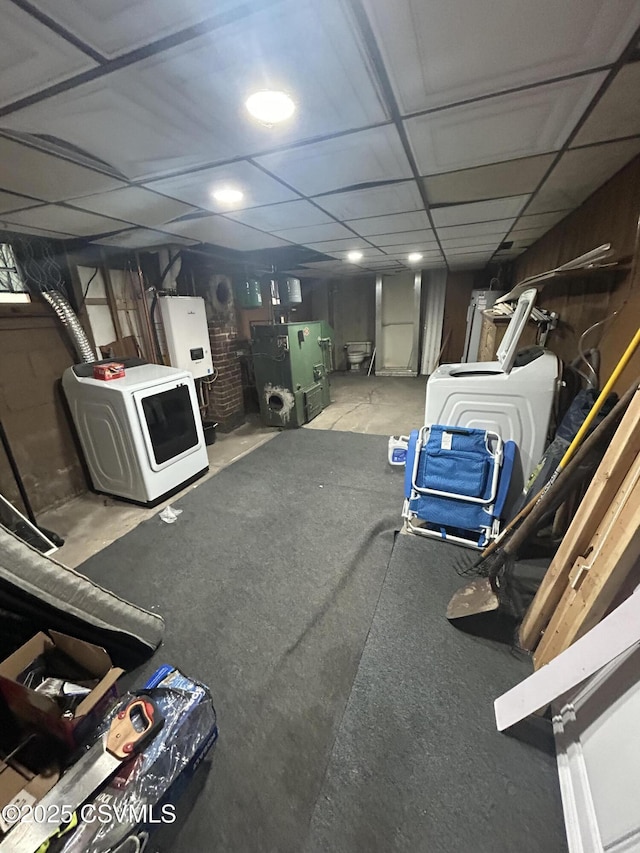 1644 W Walnut St, Coal Township, PA 17866 - finished basement with washer / clothes dryer