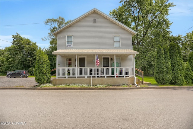 27-29 S Water St, Selinsgrove, PA 17870 - view of front of house with covered porch