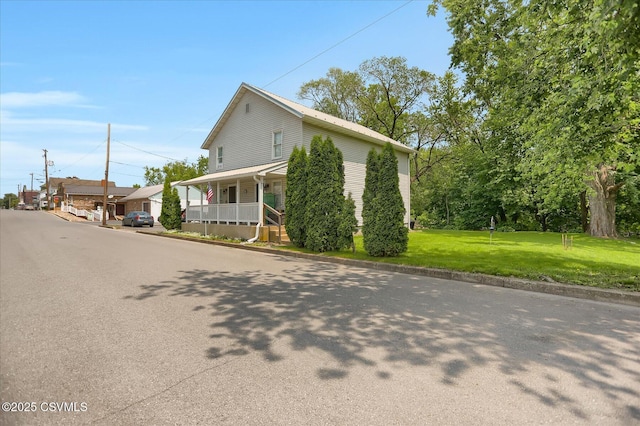 27-29 S Water St, Selinsgrove, PA 17870 - view of side of property featuring a porch and a yard