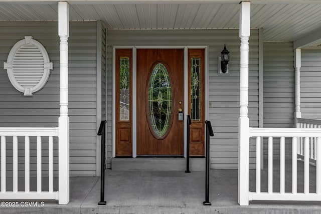 620 Sunset Dr, Bloomsburg, PA 17815 - entrance to property featuring a porch