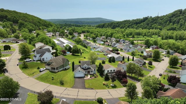 620 Sunset Dr, Bloomsburg, PA 17815 - aerial perspective of suburban area with a forest