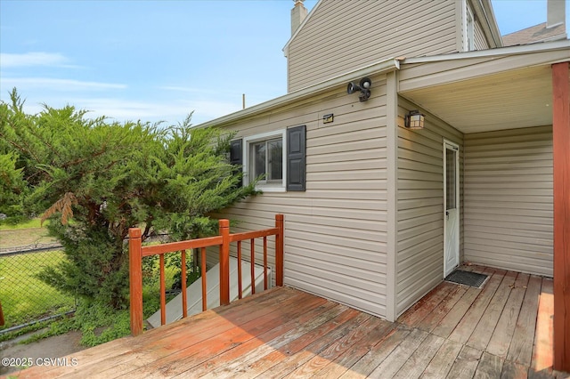 521 Church St, Danville, PA 17821 - view of wooden deck